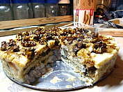 Смокиновата торта с карамелени орехи ала Зая
